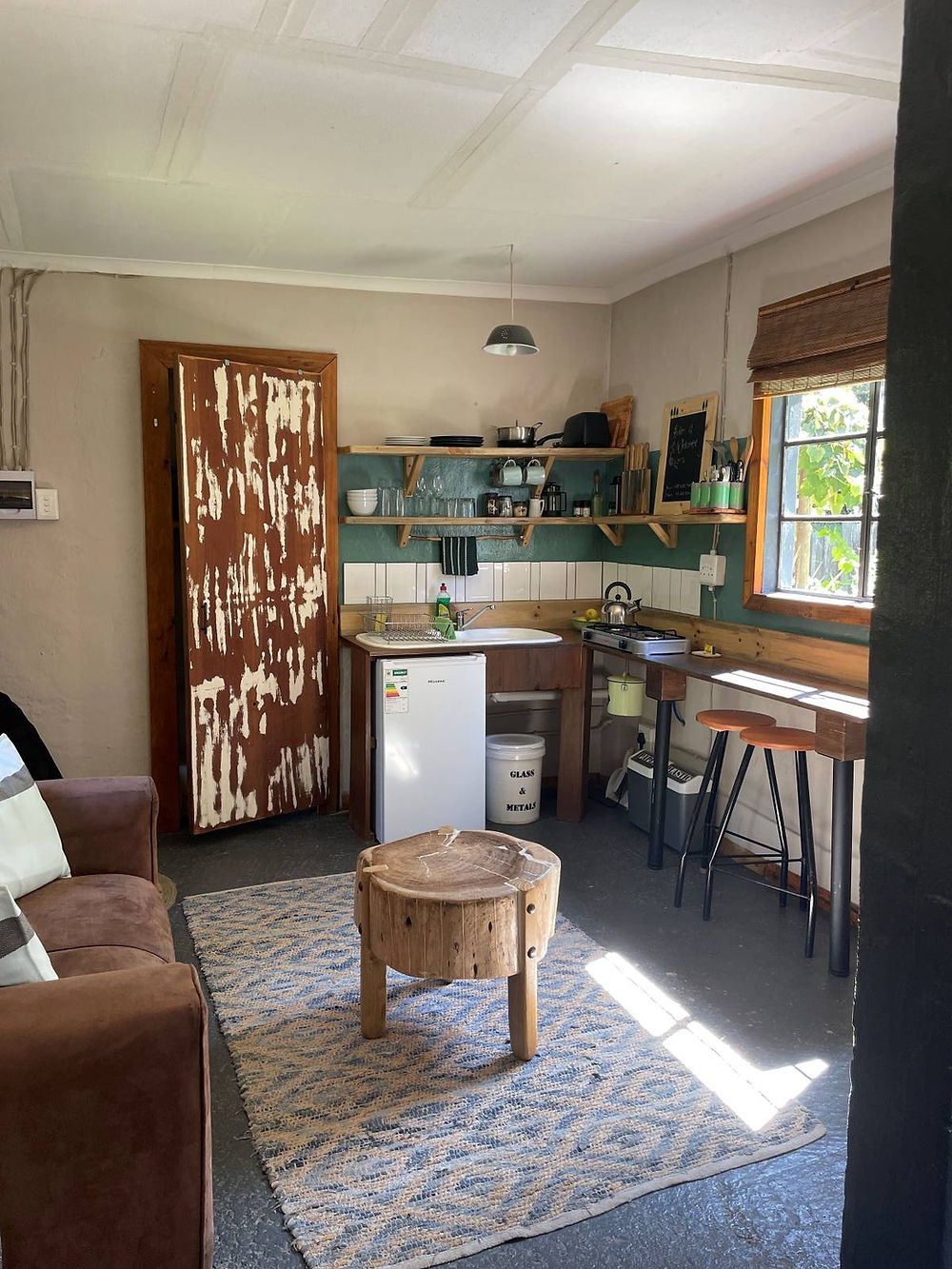 Blackwood Cottage kitchenette with all necessary utensils