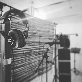 vocal booth at studio solo