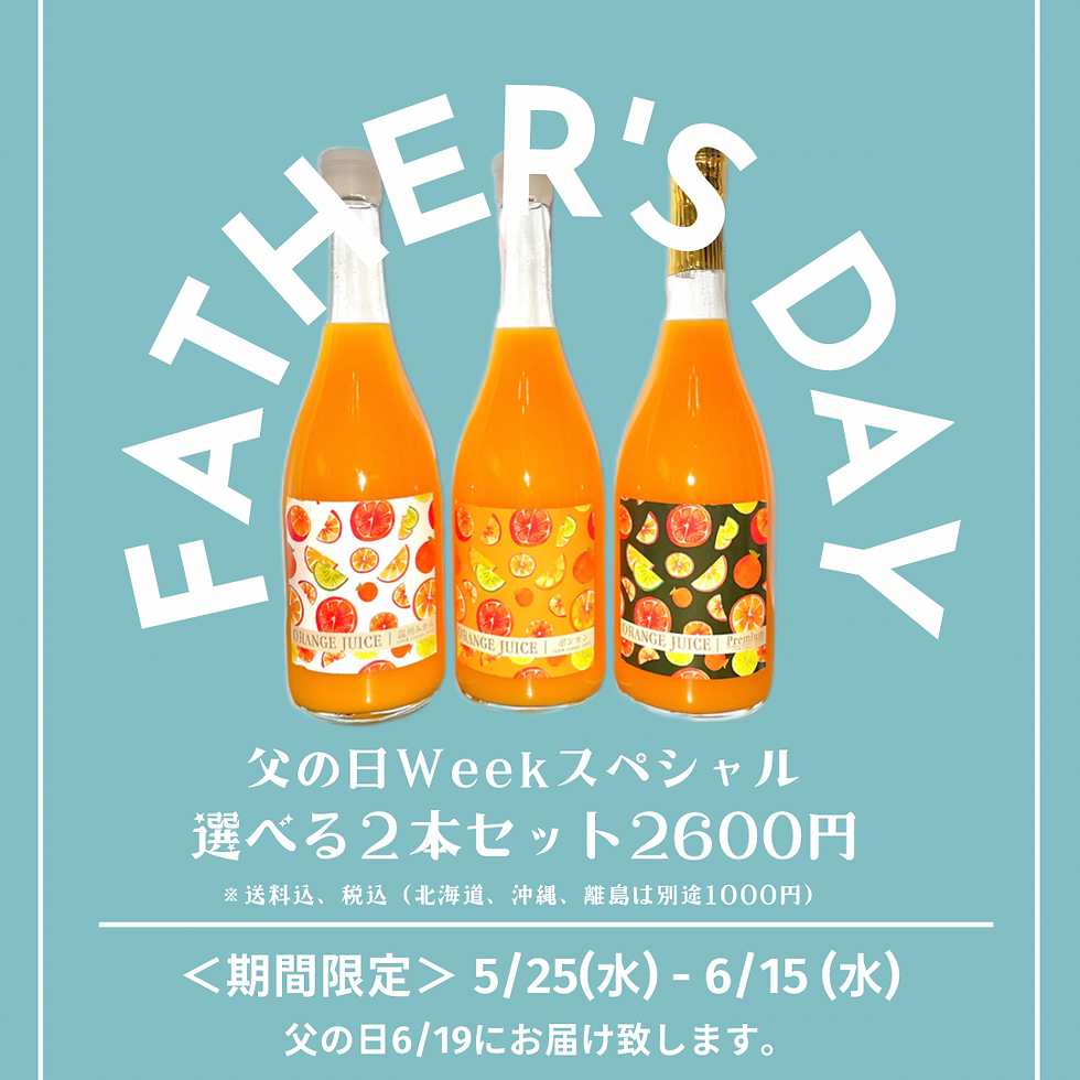 父の日GIFT☆6/15までのご予約SALE100%ジュースセット【選べる2本セット】