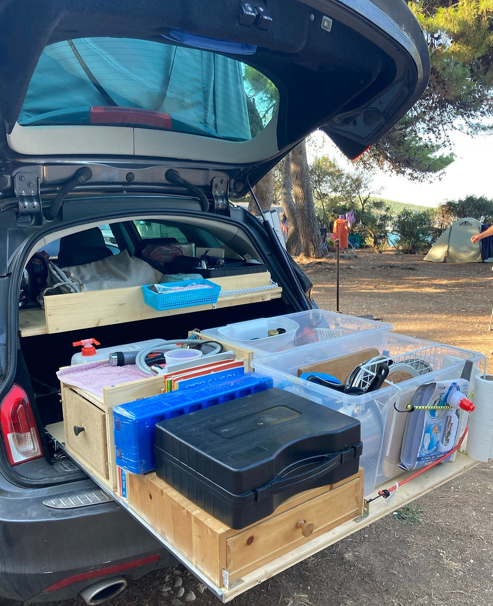 Dachzelt Packliste Heckausbau Dachzeltliebe Südtirol