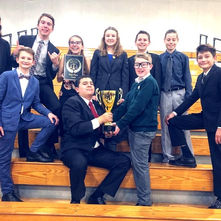 A First-Place Win for the Middle School Mock Trial Team