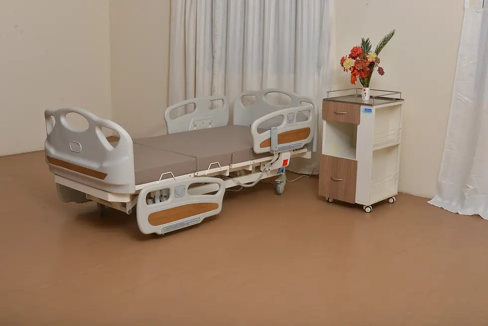 Height Adjustable Hospital Bed