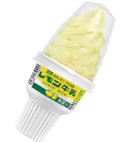 レモン牛乳ソフト