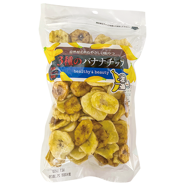 3種のバナナチップス | おつまみ | セレクトショップMAD 取扱商品