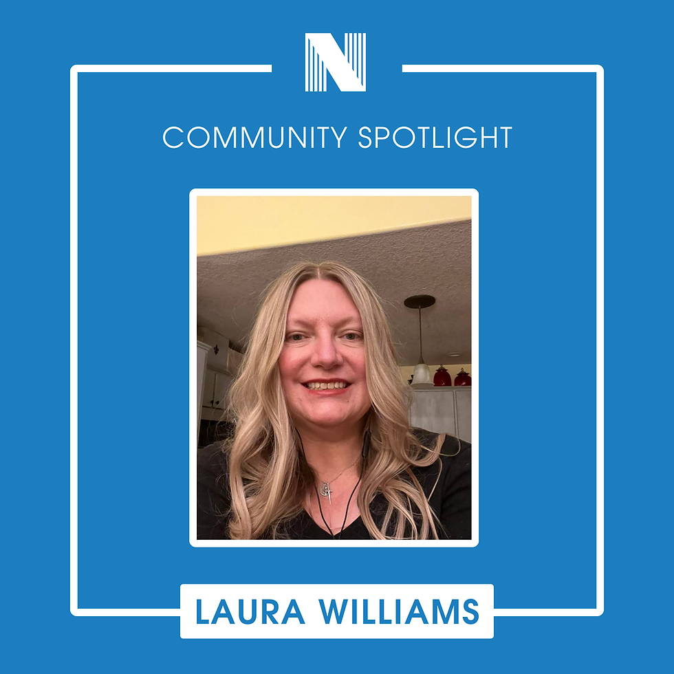 Laura Williams Community Spotlight graphic