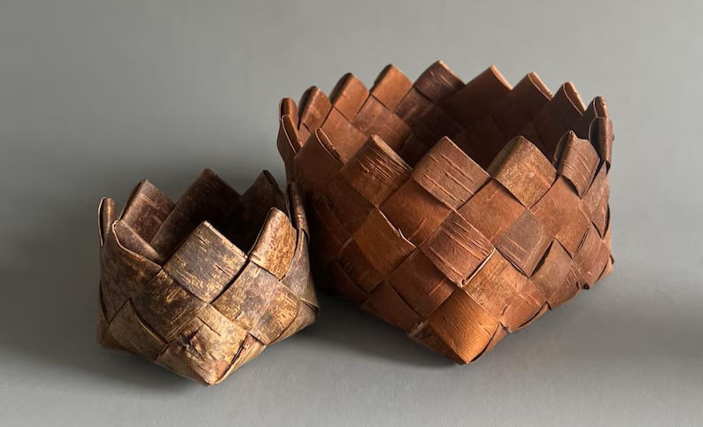 Family Birch Bark Baskets (Sold Out)