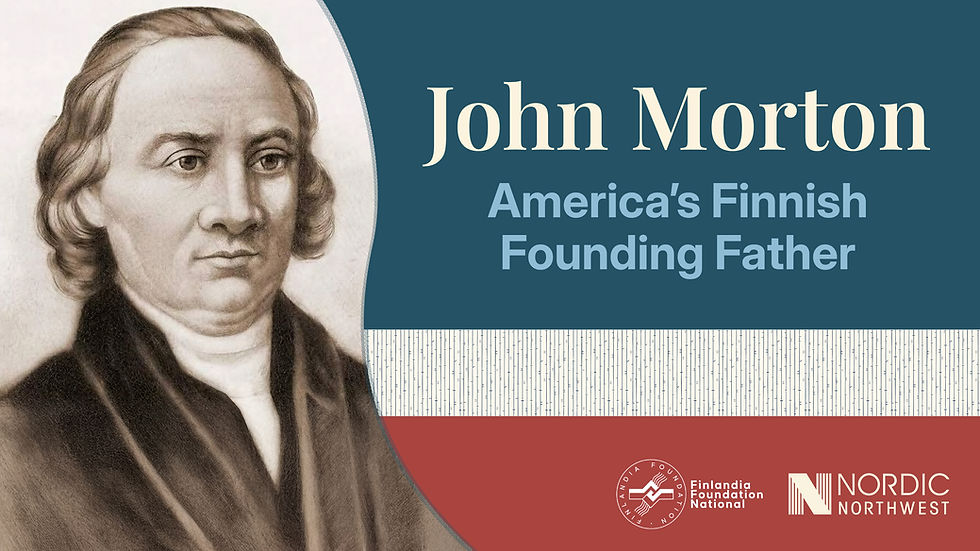 John Morton: America's Finnish Founding Father