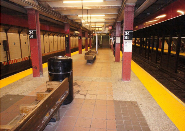 NYCT ADA Platform Edge Improvements at 34th St Herald Square