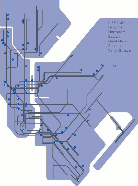 LIRR Stations Babylon Northport Baldwin Great Neck Ronkonkoma Valley Stream.png