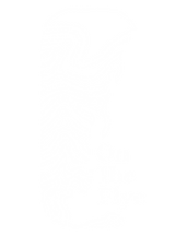 This is an image featuring a striking black and white design with the phrase 'On The Flye' prominently displayed in a bold, white font. The background consists of a flowing, topographic-like pattern with lines that create an abstract, wavy texture. The pattern gives the illusion of movement and depth, symbolizing fluidity and change. The text and design are set against a solid black backdrop, creating a strong contrast that makes the design stand out.