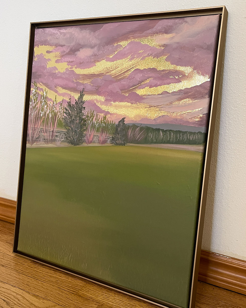 Thumbnail: Gilbert Cellars’ Lawn - Oil Painting