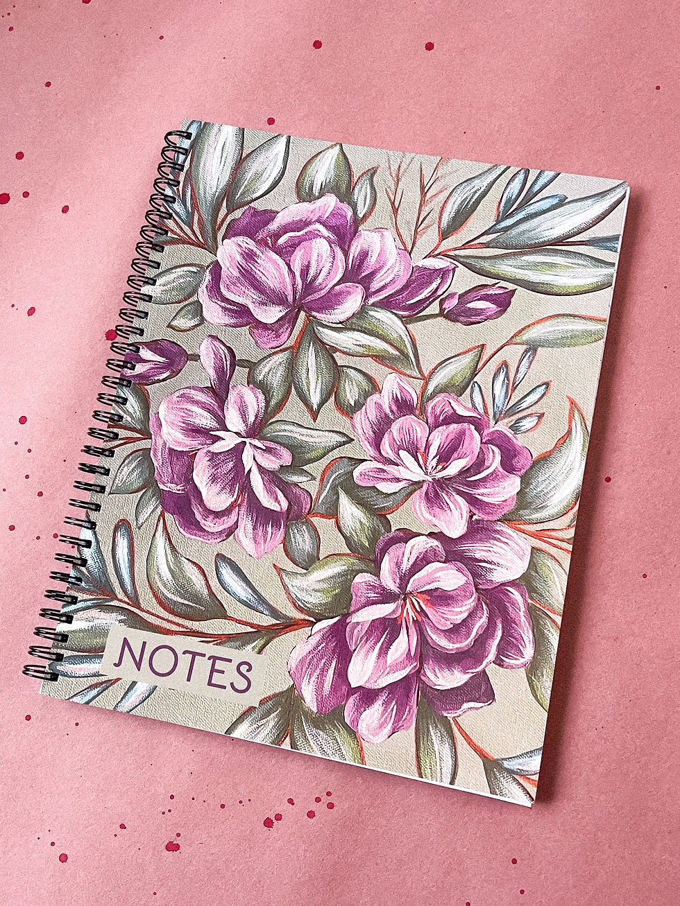Thumbnail: Lined Notebook - Sage Morning (Large)