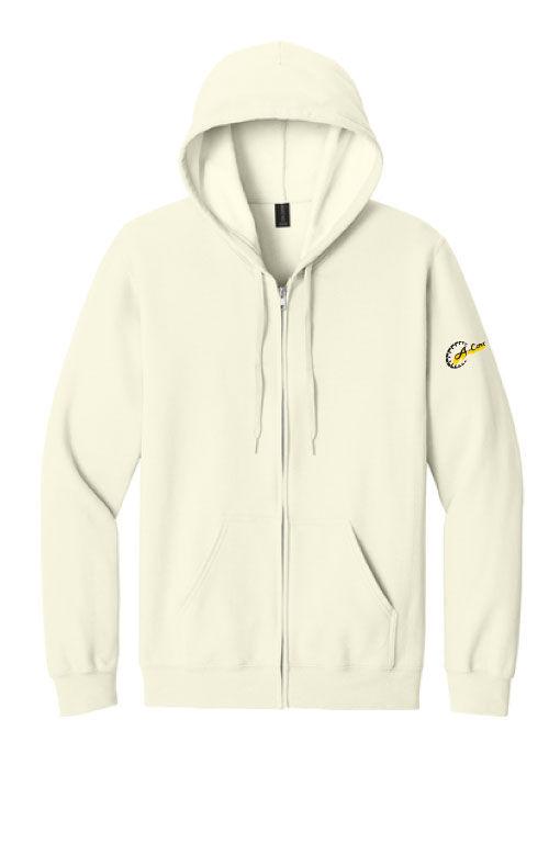Thumbnail: SF600 Regular Gildan Softstyle® Midweight Fleece Full-Zip Hooded Sweatshirt
