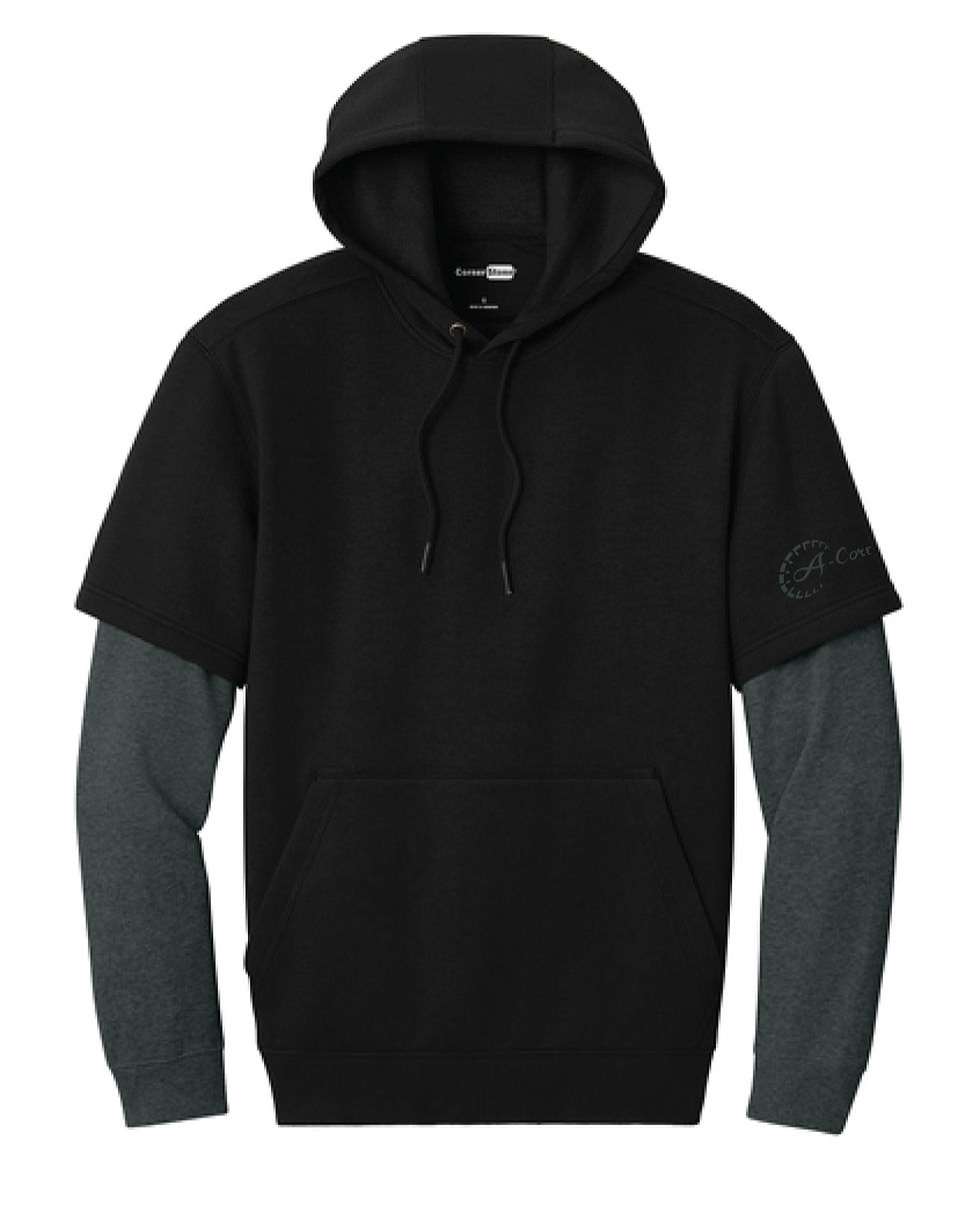 Thumbnail: CSF632 CornerStone® Tough Fleece Layered Hoodie