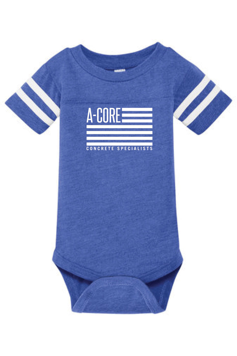 Thumbnail: RS4437 Rabbit Skins™ Infant Football Fine Jersey Bodysuit