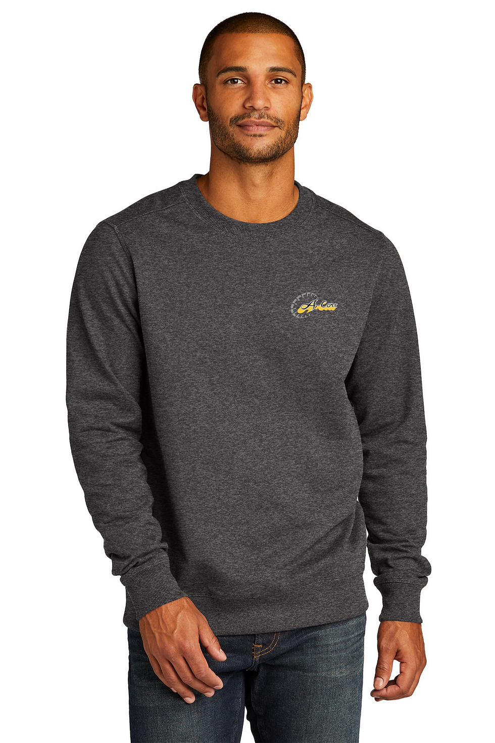 Thumbnail: District Re-Fleece Crew Neck Sweatshirt