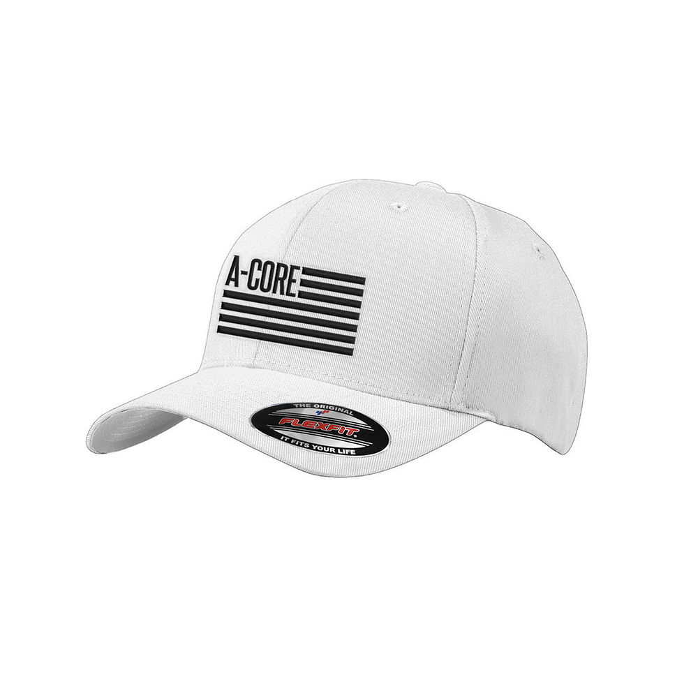 Thumbnail: FlexFit Curved Bill with Flag Logo