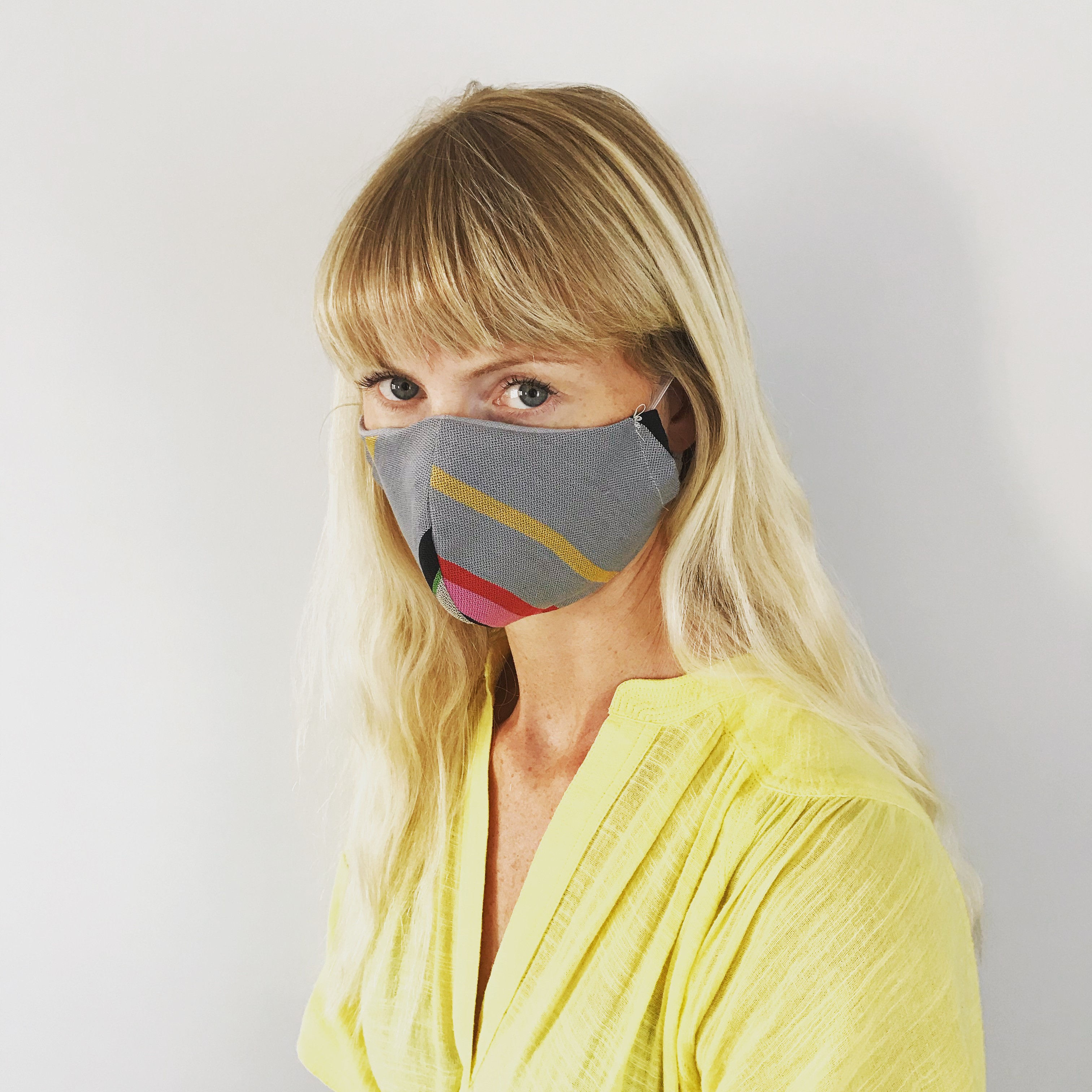 Rye Stripe Face Mask