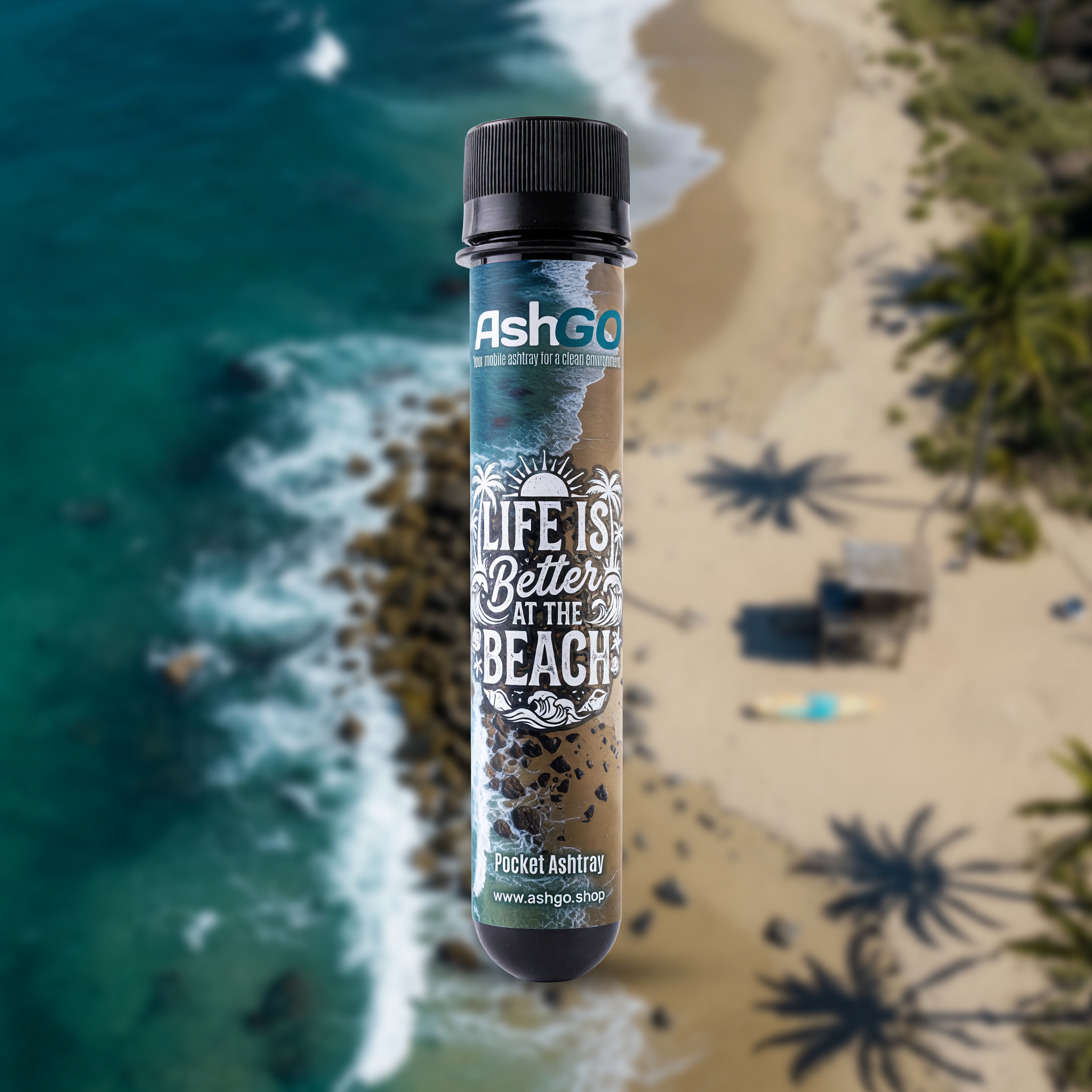 AshGO - Life is better an the Beach (M-002)