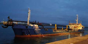 NEWLY BUILT TSHD DOING THE PORTUGESE PROUD