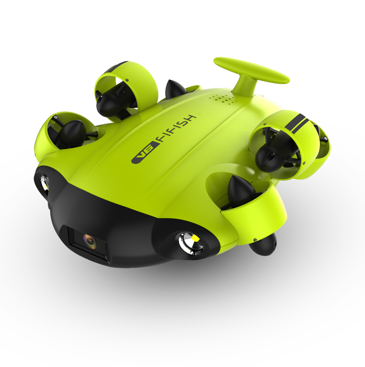 Flatfish Rov FIFISH V6 Underwater Drone/ROV with 6 Thrusters and 4K Camera
