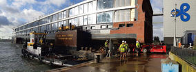 Two Ship Sections Loaded-Out in a Single
Week, the Netherlands