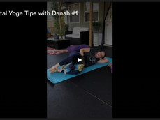 PreNatal Yoga Tips with Danah #1