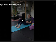 PreNatal Yoga Tips with Danah #3