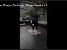 October Fitness Challenge, Biceps