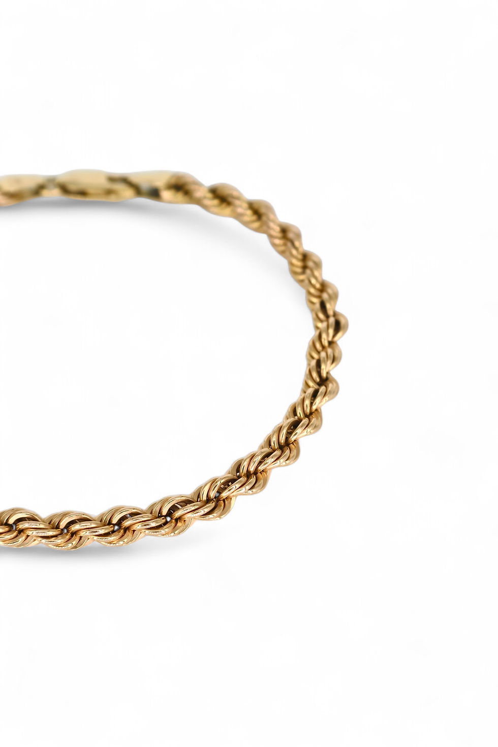 Thumbnail: 9ct Rope Bracelet