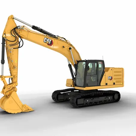 CAT 320 GC excavator, official Caterpillar product photo