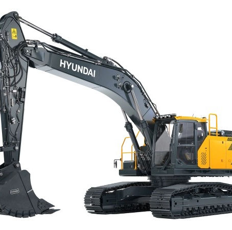 Hyundai HX260L crawler excavator, official Hyundai Construction Equipment product photo