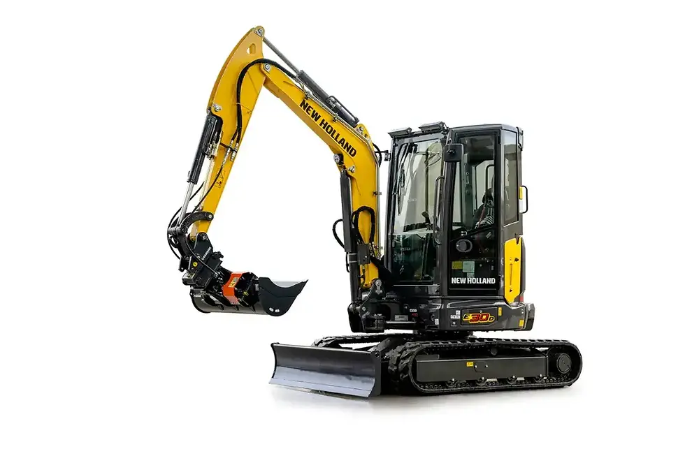 CAT 302 CR mini excavator with Stick Steer technology, official Caterpillar product photo