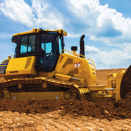 Komatsu D61PX-24 crawler dozer, official Komatsu product photo