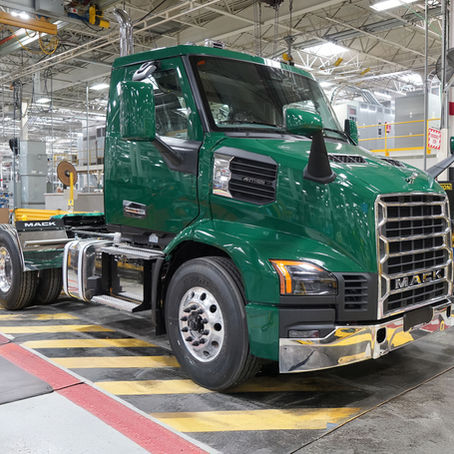 A Mack Anthem highway tractor. Photo: Mack Trucks.
