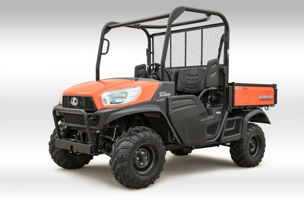 Kubota RTV-X1140 diesel utility vehicle, official Kubota press photo