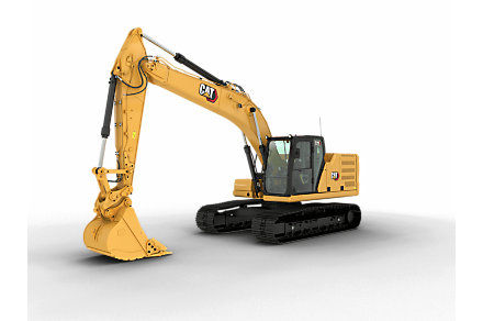 CAT 320 excavator on a jobsite, an example of reliable financed equipment that limits costly, schedule-killing downtime. Photo: Caterpillar.