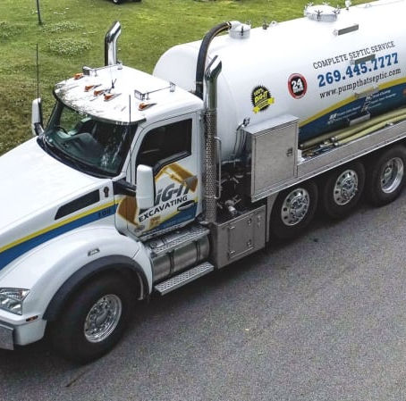 A Kenworth T880 dump truck chassis. The steering axle up front carries its own Gross Axle Weight Rating, a budget that front-mounted plows, winches, and hydraulic tanks all draw from. Photo: Kenworth.
