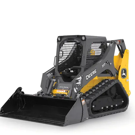 John Deere 317 P-Tier compact track loader, official John Deere product photo