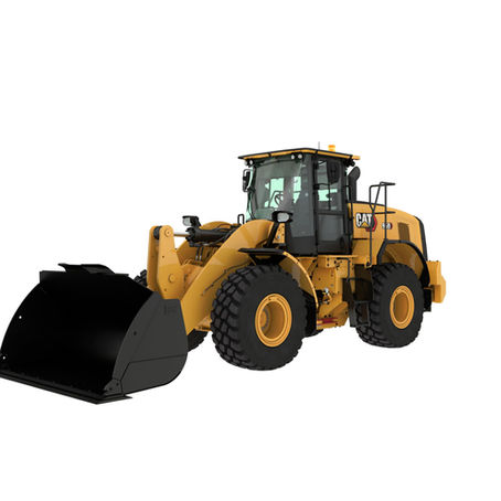 CAT 950 wheel loader, official Caterpillar product photo