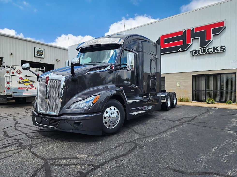 Kenworth T680, PACCAR's OTR sleeper flagship, financed through PACCAR's wholly owned captive lender PACCAR Financial. Photo: Kenworth.