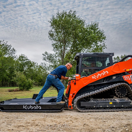 Kubota SVL97-3 compact track loader, official Kubota product photo