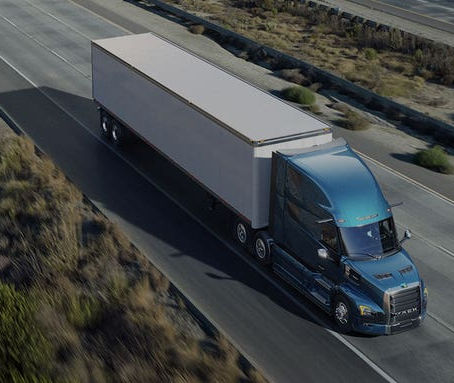 The all-new Mack Pioneer, equipped with Mack Protect, compared against Kenworth, International, and Freightliner's own OTR safety technology. Photo: Mack Trucks.