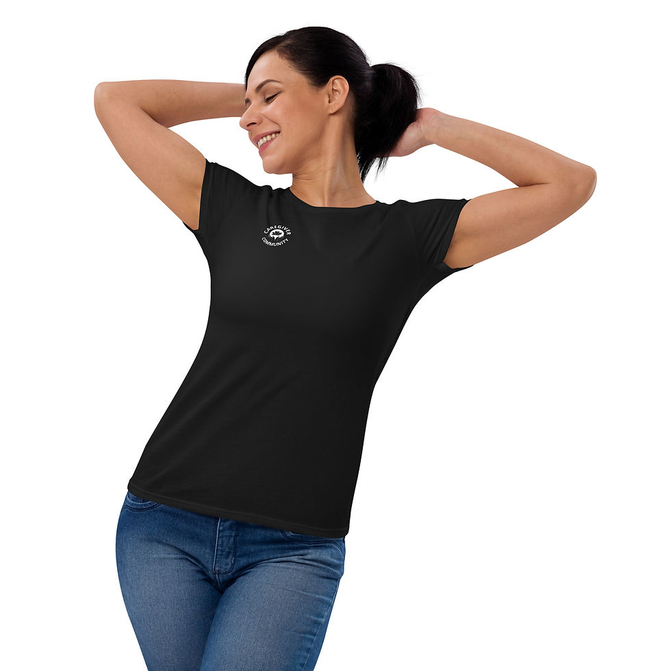 Thumbnail: Women's Caregiver Mantra Short Sleeve T-shirt