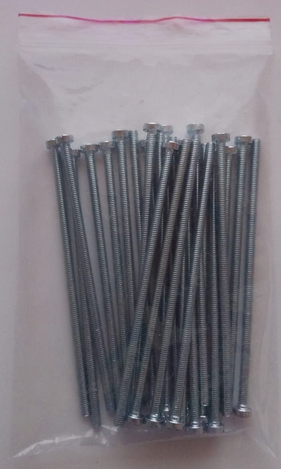 M4x100 CHS HD SLT M/SCRW Z/P (25)