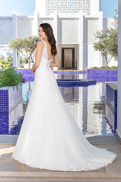 robe de mariée fond dentelle, robe de mariée dentelle, robe de mariée classique, robe de mariée toulouse