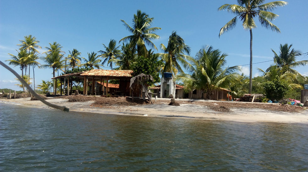 Chegada da Ilha
