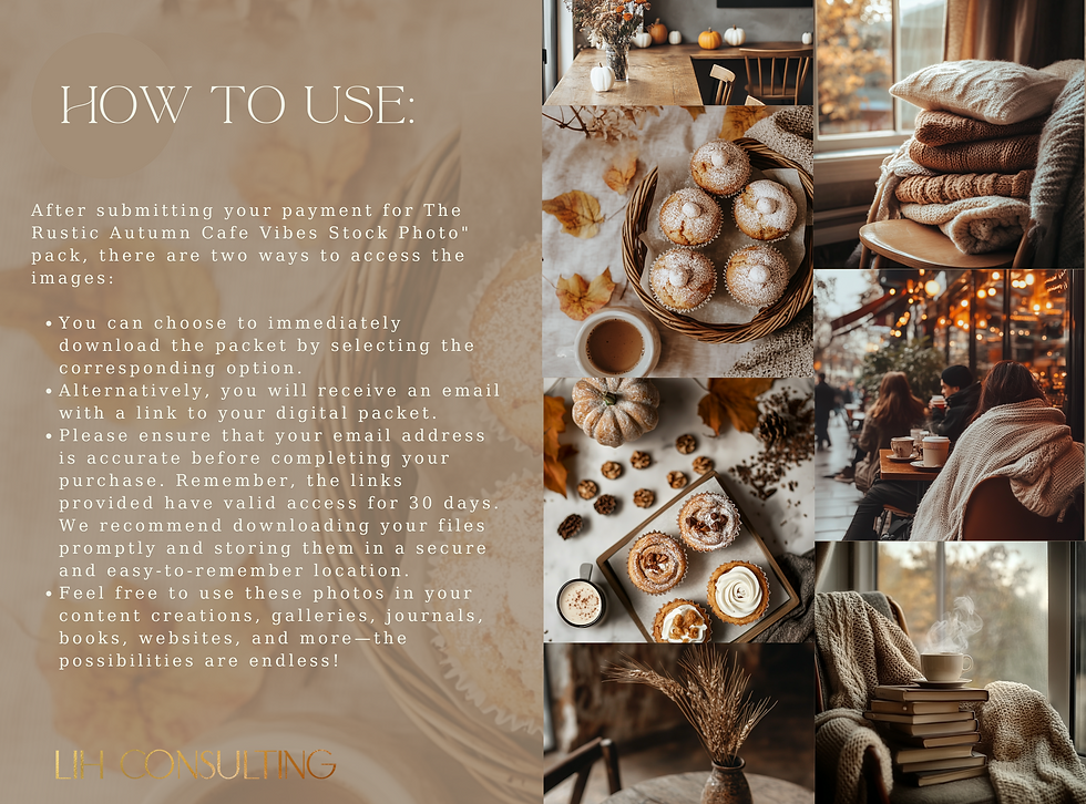 Thumbnail: Rustic Autumn Cafe Vibes Stock Photo Pack