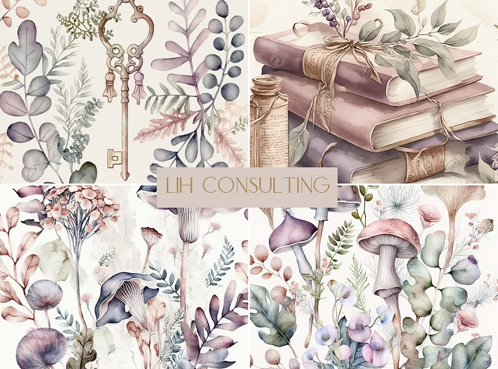 Thumbnail: Spring in Gothicus Digital Paper