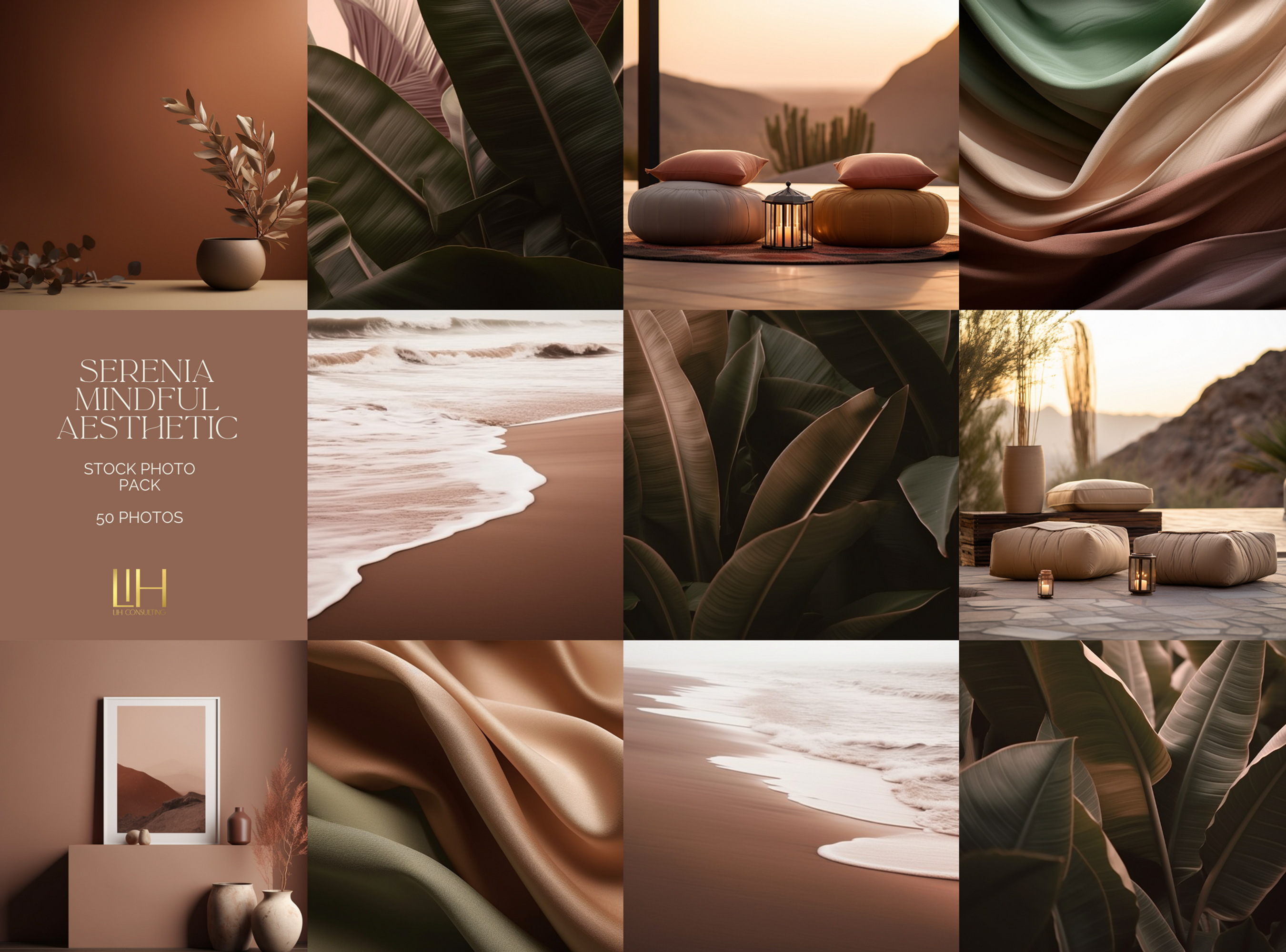 Serenia Mindful Aesthetic Stock Photo Pack